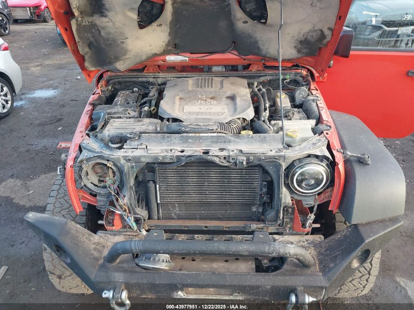 2015 Jeep Wrangler Unlimited Rubicon Hard Rock VIN: 1C4BJWFG7FL705916 Lot: 43977951