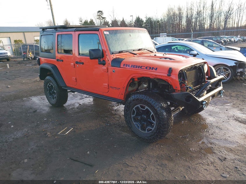 1C4BJWFG7FL705916 2015 Jeep Wrangler Unlimited Rubicon Hard Rock auction photo 1