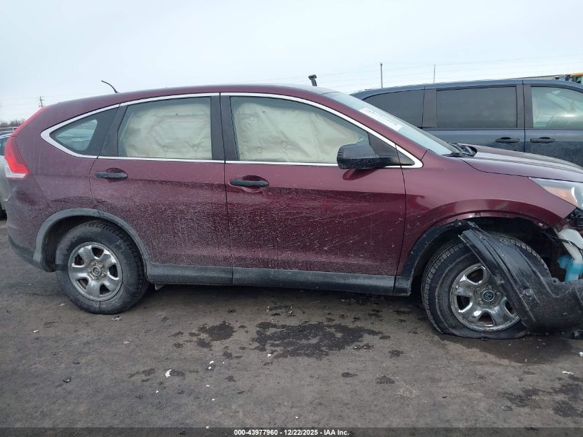 2012 Honda Cr-V Lx VIN: 5J6RM4H33CL030852 Lot: 43977960