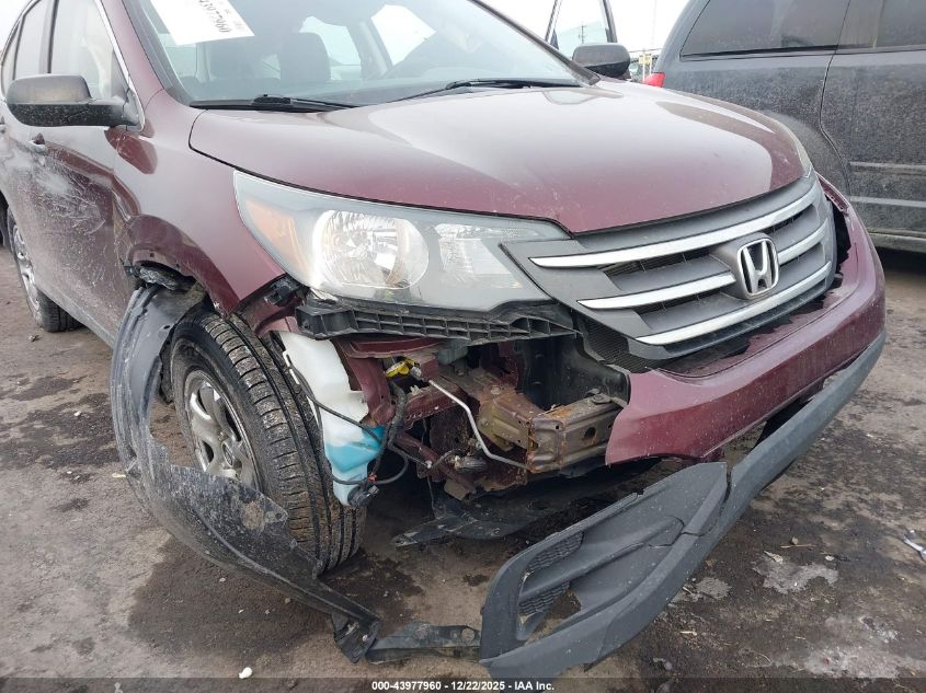 2012 Honda Cr-V Lx VIN: 5J6RM4H33CL030852 Lot: 43977960