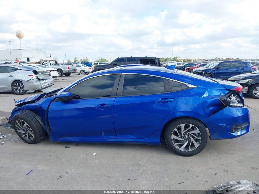 2018 Honda Civic Ex VIN: 2HGFC2F72JH523567 Lot: 43977965