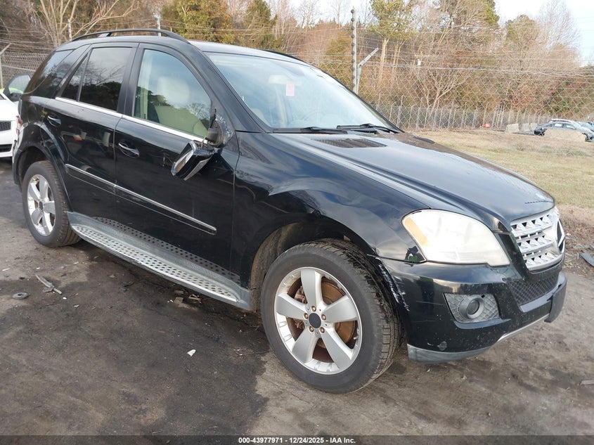 4JGBB8GB1AA606603 2010 Mercedes-Benz Ml 350 4Matic auction photo 1