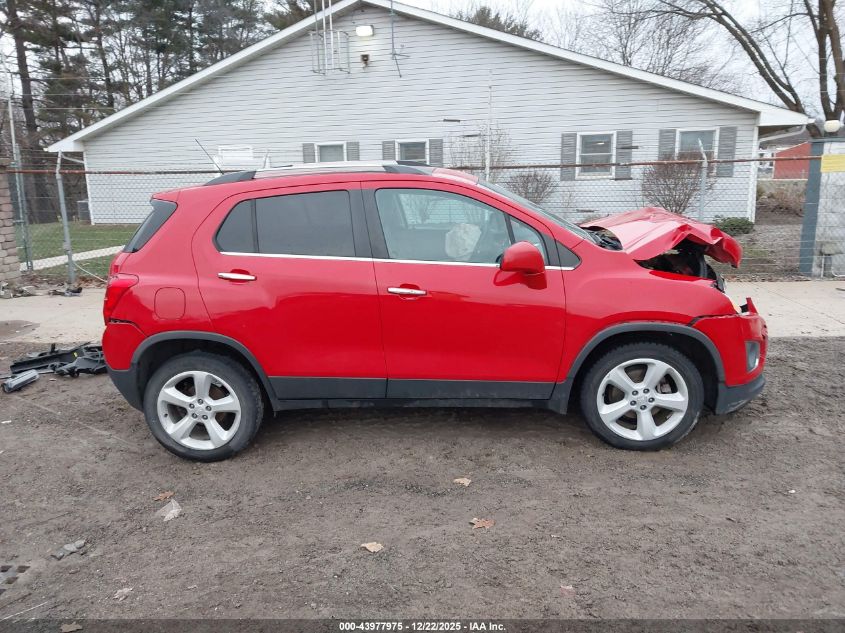 2015 Chevrolet Trax Ltz VIN: 3GNCJTSB3FL201081 Lot: 43977975