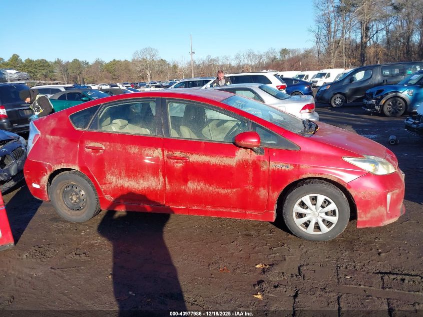 2013 Toyota Prius Two VIN: JTDKN3DUXD5571884 Lot: 43977986