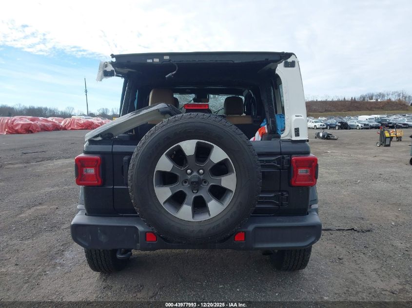 2022 Jeep Wrangler Unlimited Sahara 4X4 VIN: 1C4HJXEG9NW217839 Lot: 43977993