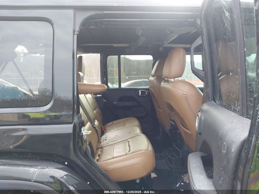 2022 Jeep Wrangler Unlimited Sahara 4X4 VIN: 1C4HJXEG9NW217839 Lot: 43977993