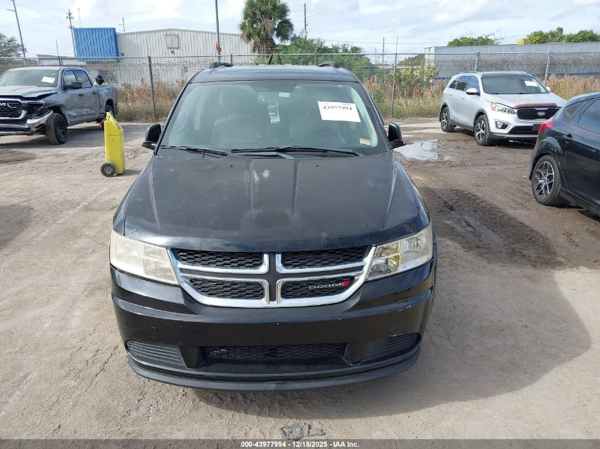 2016 Dodge Journey Se VIN: 3C4PDCAB7GT213951 Lot: 43977994