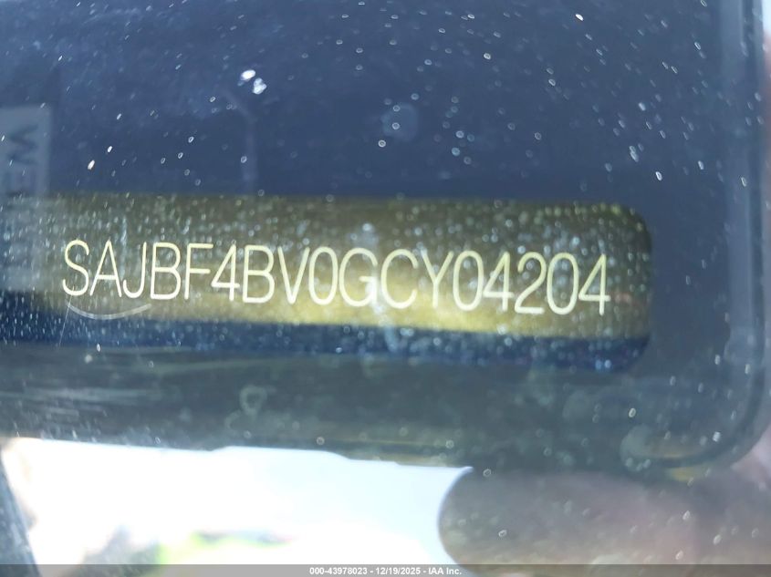 2016 Jaguar Xf 35T R-Sport VIN: SAJBF4BV0GCY04204 Lot: 43978023