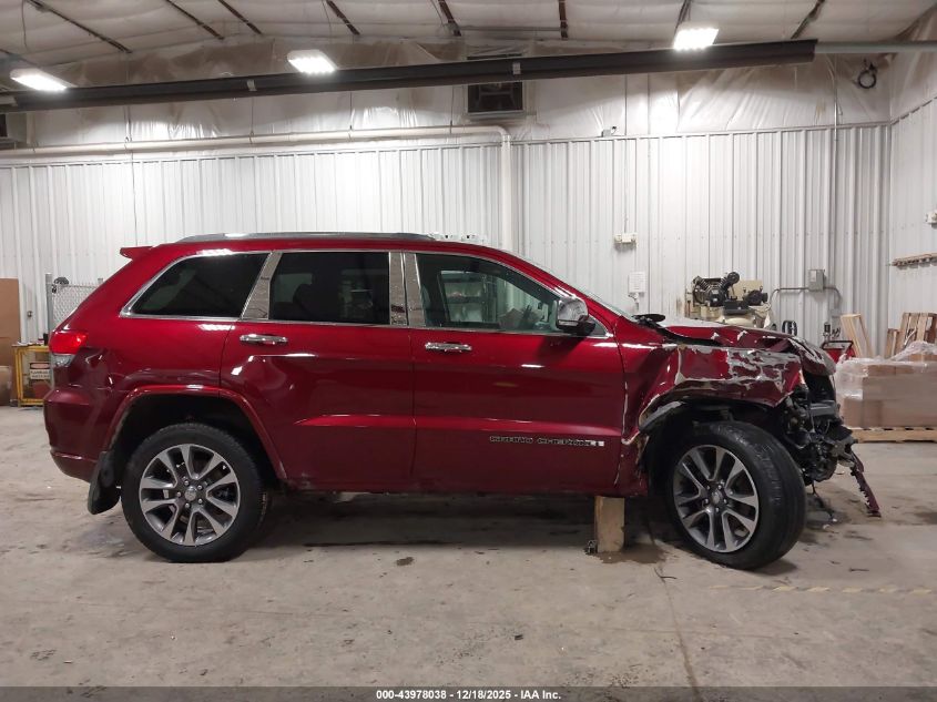 2018 Jeep Grand Cherokee Overland 4X4 VIN: 1C4RJFCG8JC211219 Lot: 43978038