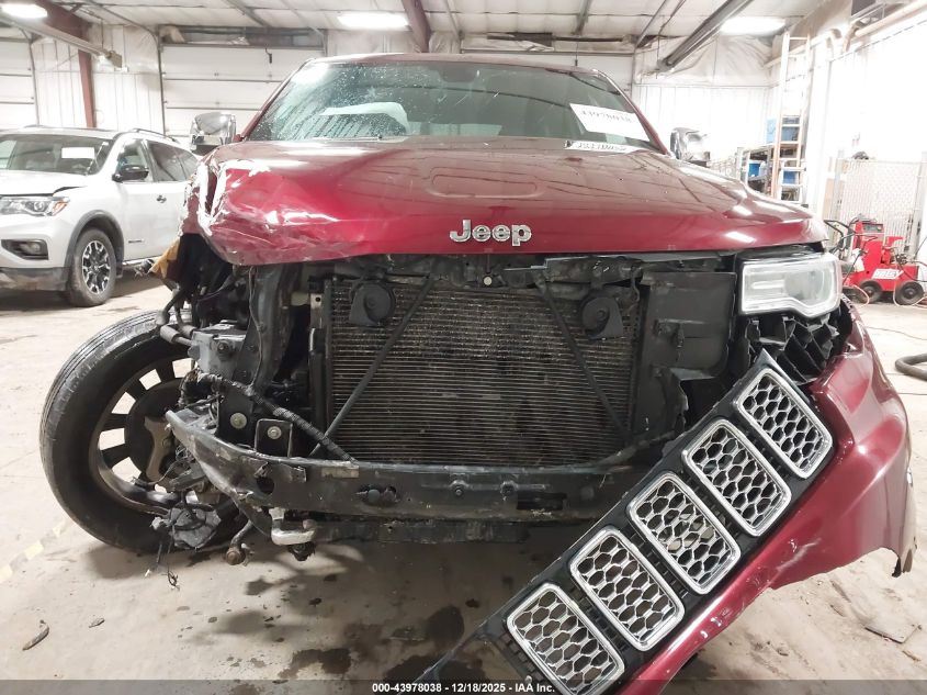 2018 Jeep Grand Cherokee Overland 4X4 VIN: 1C4RJFCG8JC211219 Lot: 43978038