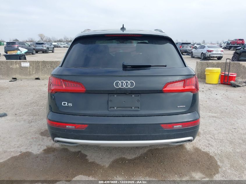 2019 Audi Q5 45 Premium VIN: WA1ANAFY4K2130471 Lot: 43978059