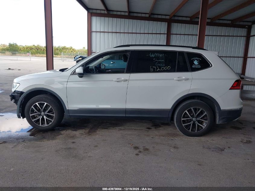 2021 Volkswagen Tiguan 2.0T Se/2.0T Se R-Line Black/2.0T Sel VIN: 3VV3B7AXXMM000572 Lot: 43978084