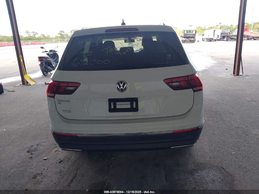 2021 Volkswagen Tiguan 2.0T Se/2.0T Se R-Line Black/2.0T Sel VIN: 3VV3B7AXXMM000572 Lot: 43978084