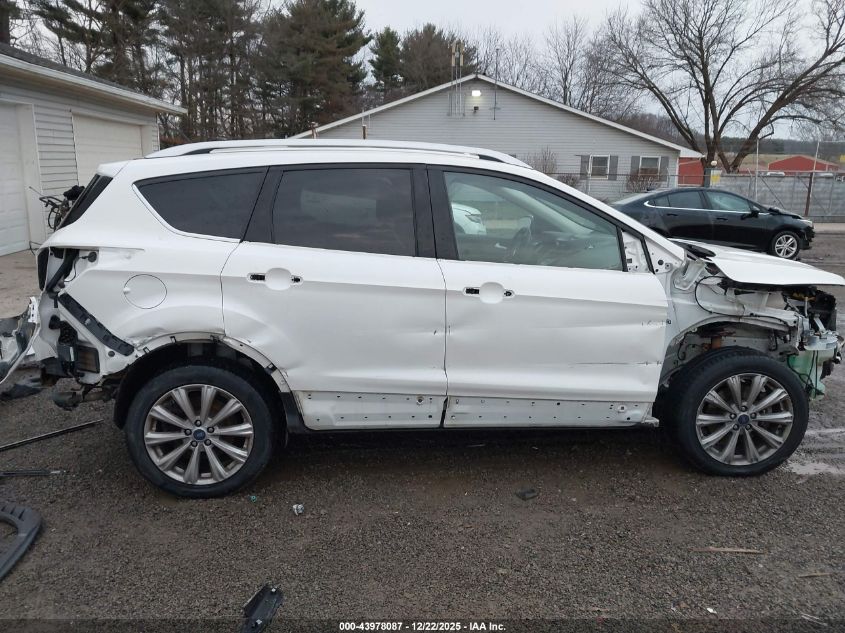 2017 Ford Escape Titanium VIN: 1FMCU9JD1HUA11662 Lot: 43978087