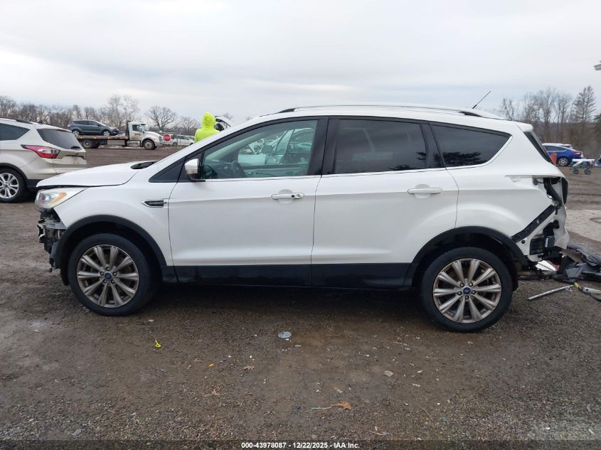 2017 Ford Escape Titanium VIN: 1FMCU9JD1HUA11662 Lot: 43978087