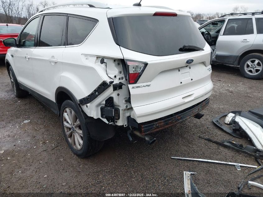 2017 Ford Escape Titanium VIN: 1FMCU9JD1HUA11662 Lot: 43978087