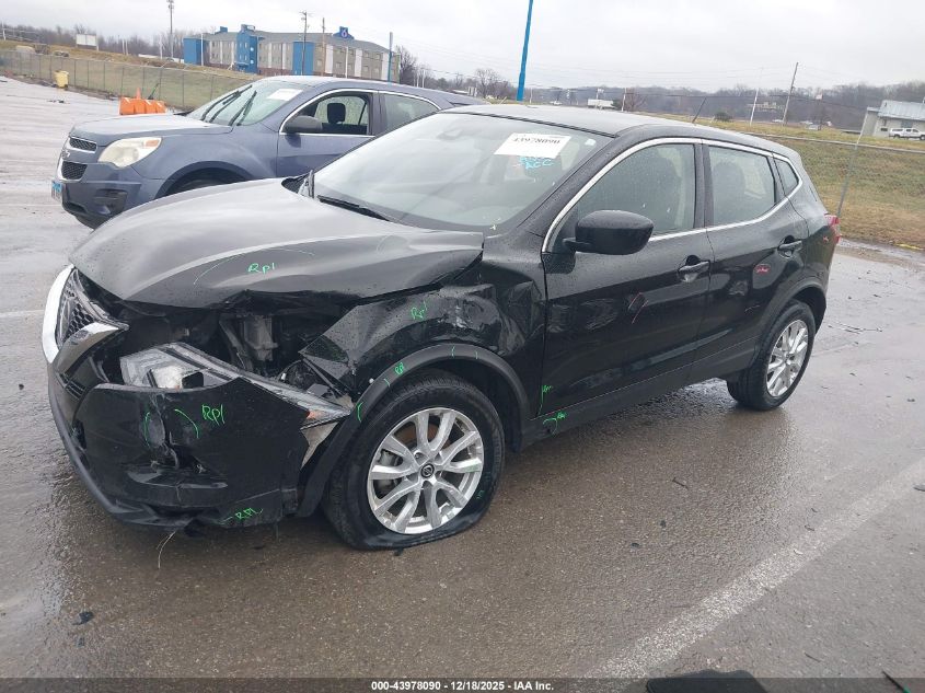 2022 Nissan Rogue Sport S VIN: JN1BJ1AW1NW681372 Lot: 43978090