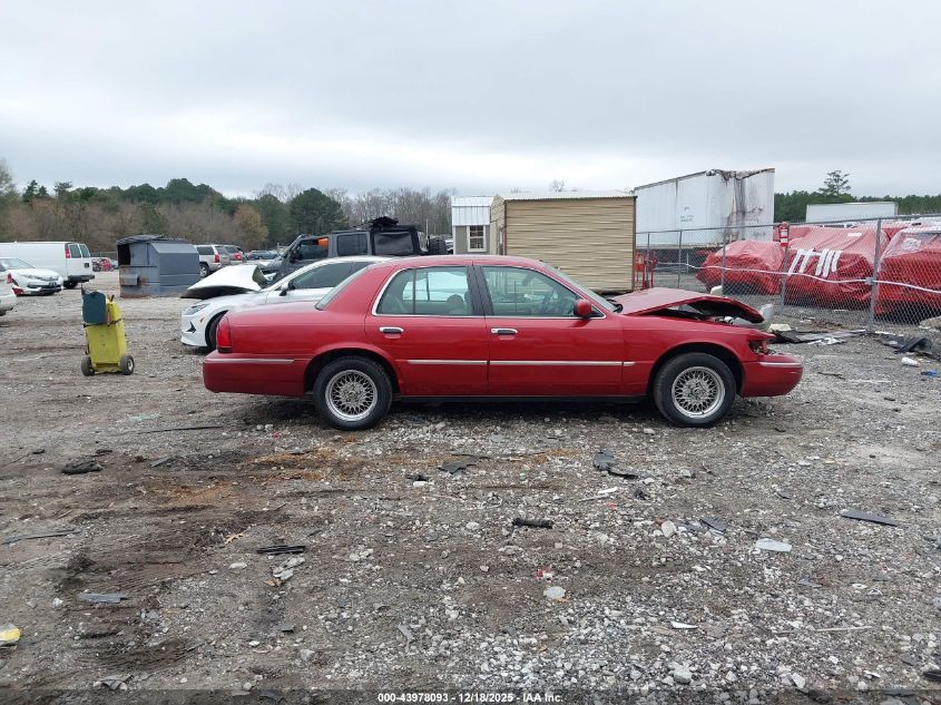 1999 Mercury Grand Marquis Ls VIN: 2MEFM75W5XX725334 Lot: 43978093