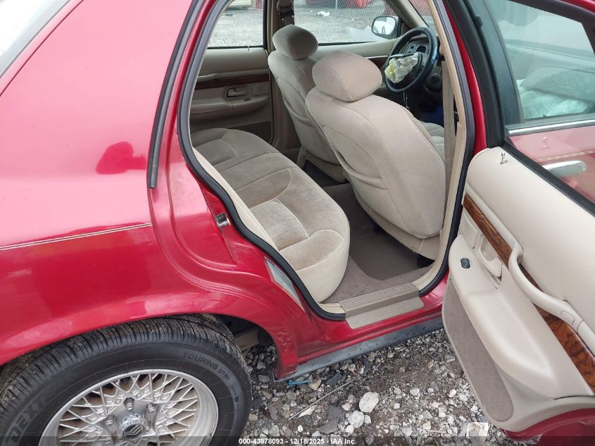 1999 Mercury Grand Marquis Ls VIN: 2MEFM75W5XX725334 Lot: 43978093