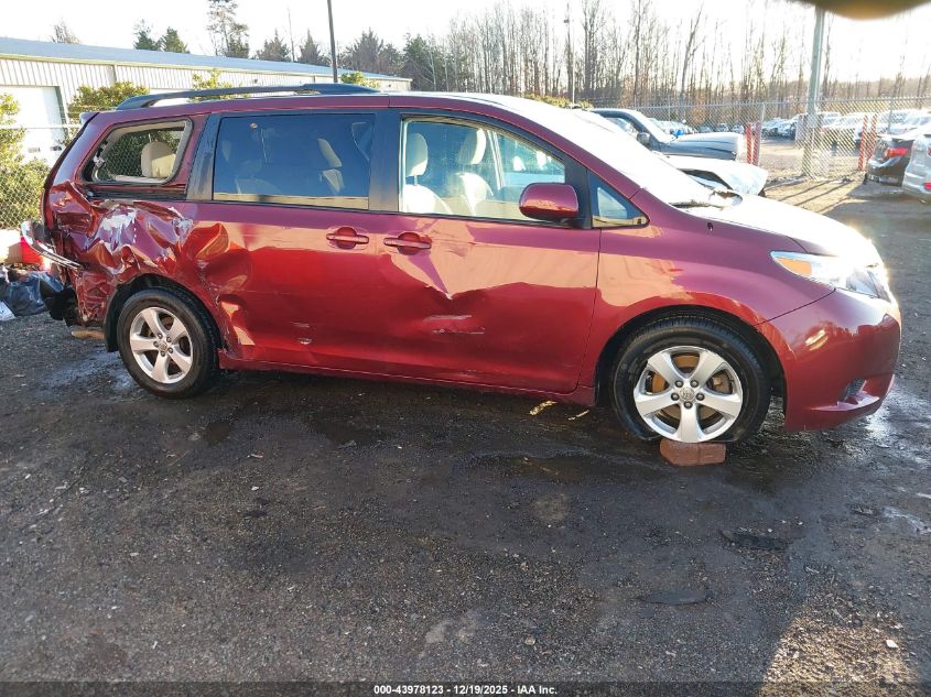 2011 Toyota Sienna Le V6 VIN: 5TDKK3DC8BS093780 Lot: 43978123