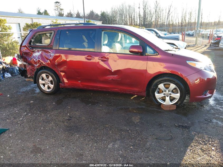 2011 Toyota Sienna Le V6 VIN: 5TDKK3DC8BS093780 Lot: 43978123