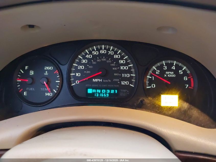 2003 Chevrolet Impala Ls VIN: 2G1WH52K039209546 Lot: 43978129