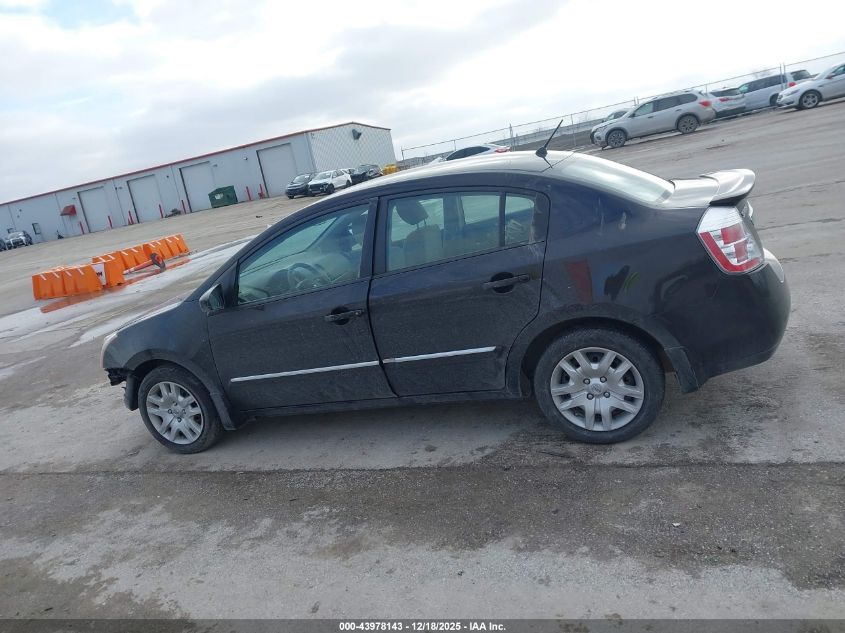 2012 Nissan Sentra 2.0 S VIN: 3N1AB6APXCL605781 Lot: 43978143