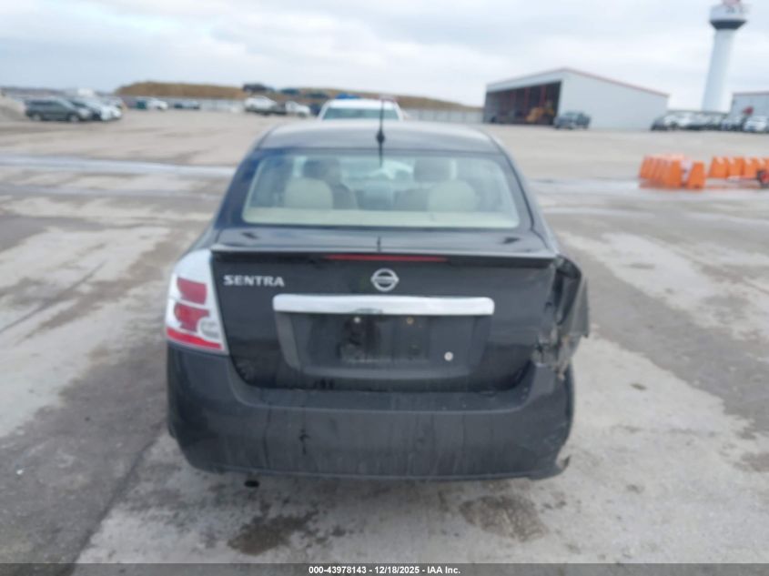 2012 Nissan Sentra 2.0 S VIN: 3N1AB6APXCL605781 Lot: 43978143