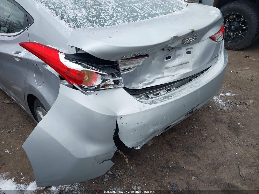 2013 Hyundai Elantra Limited VIN: 5NPDH4AE1DH201961 Lot: 43978147