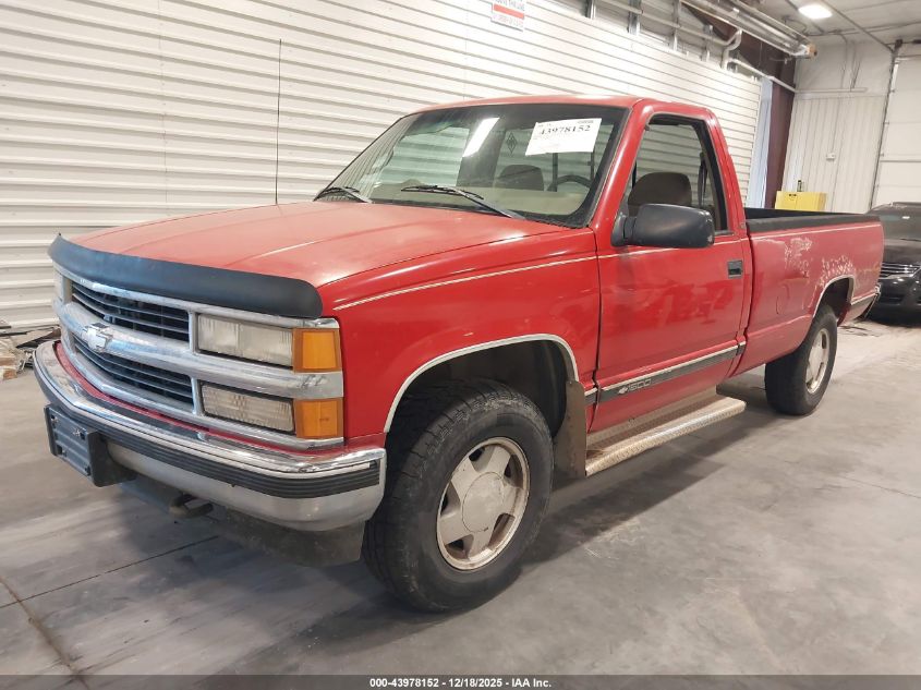 1998 Chevrolet K1500 Fleetside VIN: 1GCEK14R5WZ212993 Lot: 43978152