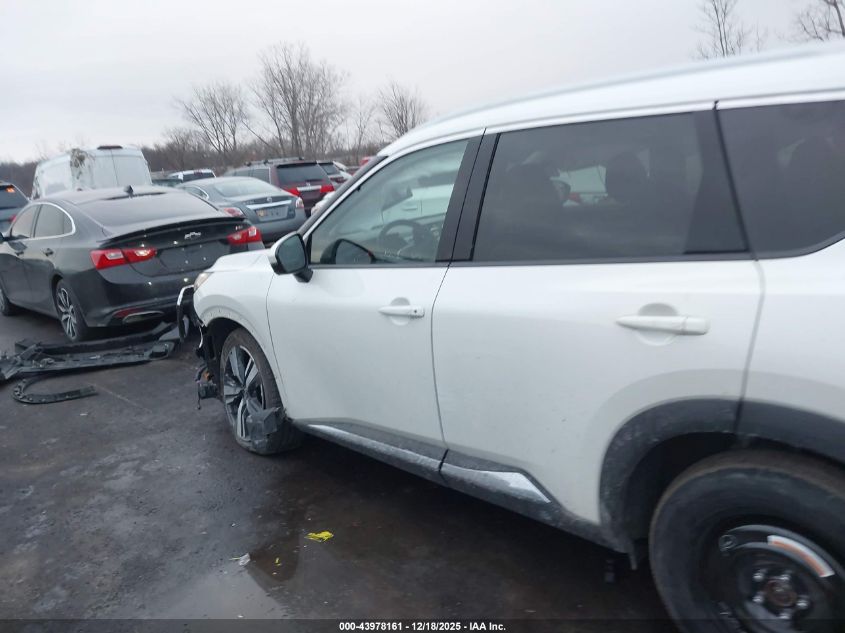 2023 Nissan Rogue Sl Intelligent Awd VIN: 5N1BT3CB2PC741642 Lot: 43978161