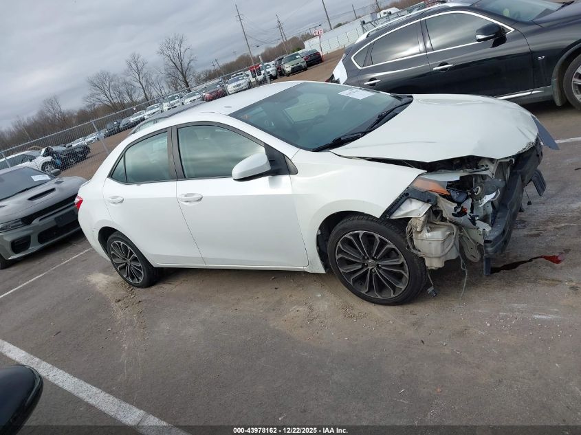 2014 Toyota Corolla Le Eco VIN: 5YFBPRHE3EP050820 Lot: 43978162
