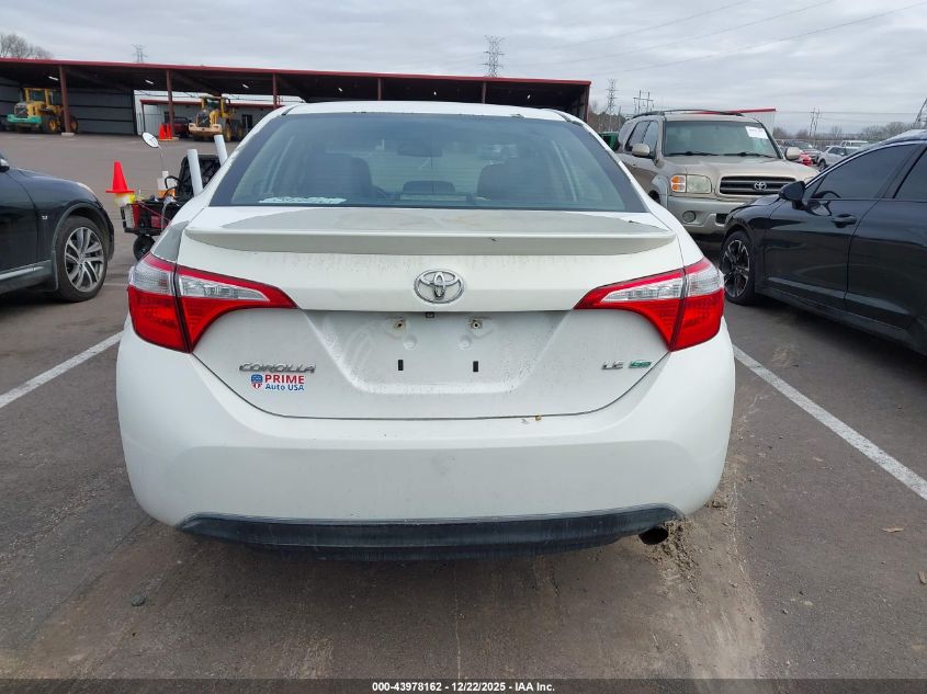 2014 Toyota Corolla Le Eco VIN: 5YFBPRHE3EP050820 Lot: 43978162