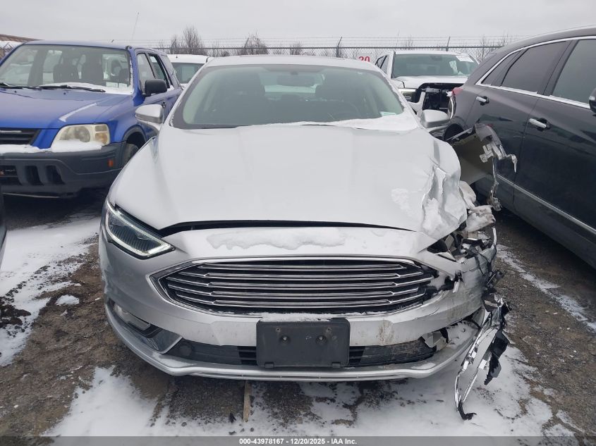 2017 Ford Fusion Se VIN: 3FA6P0T96HR127305 Lot: 43978167