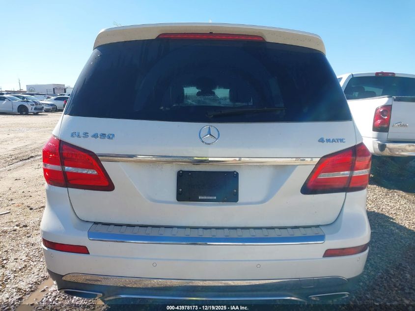 2017 Mercedes-Benz Gls 450 4Matic VIN: 4JGDF6EE5HA770493 Lot: 43978173