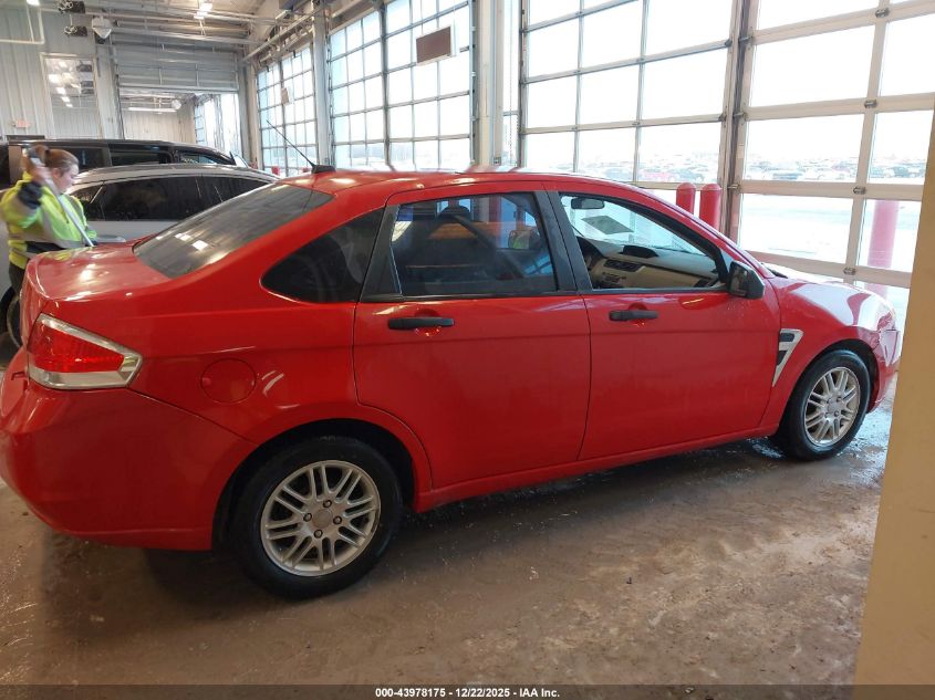2008 Ford Focus Se/Ses VIN: 1FAHP35N48W297678 Lot: 43978175
