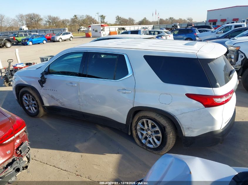 2019 Chevrolet Traverse Ls VIN: 1GNERFKW8KJ163614 Lot: 43978181