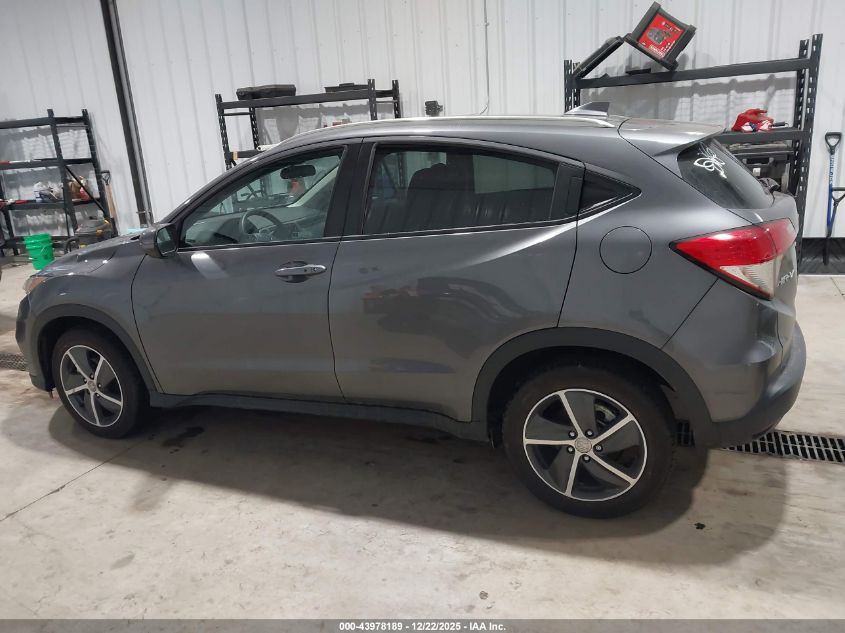 2022 Honda Hr-V Awd Ex VIN: 3CZRU6H58NM752218 Lot: 43978189