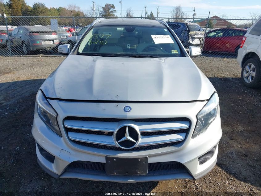 2015 Mercedes-Benz Gla 250 VIN: WDCTG4EB0FJ184282 Lot: 43978210
