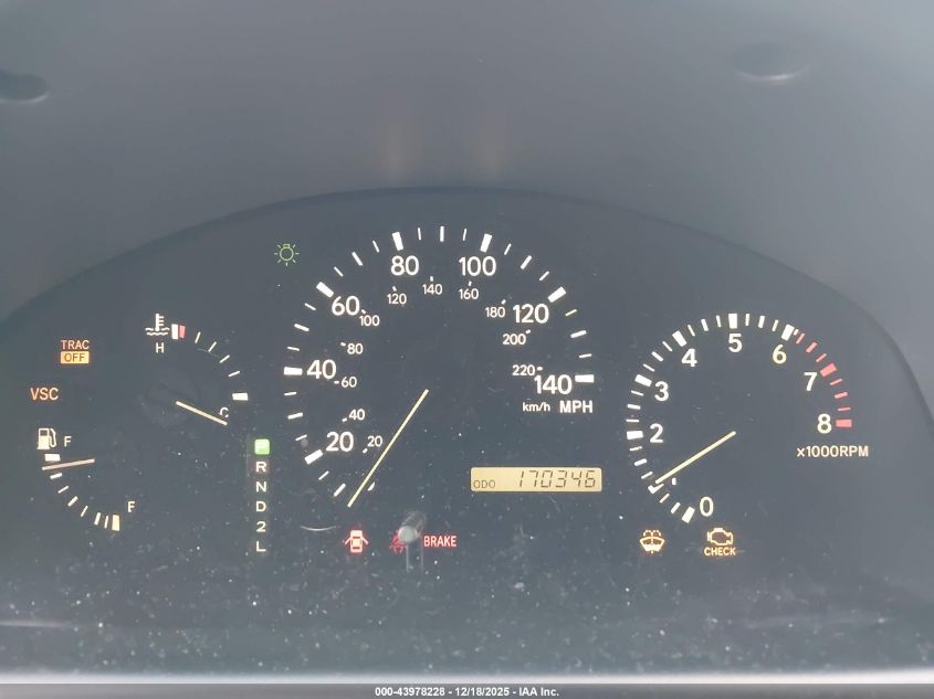 2002 Lexus Rx 300 VIN: JTJGF10UX20125173 Lot: 43978228