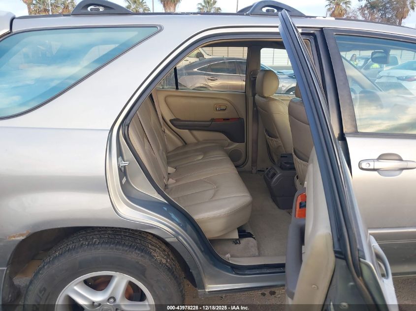 2002 Lexus Rx 300 VIN: JTJGF10UX20125173 Lot: 43978228