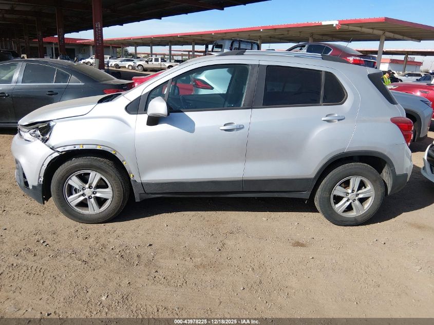 2022 Chevrolet Trax Awd Lt VIN: KL7CJPSM7NB520207 Lot: 43978225