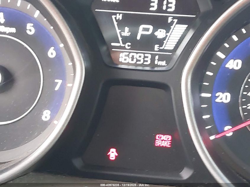 2014 Hyundai Elantra Se VIN: 5NPDH4AE5EH491798 Lot: 43978235