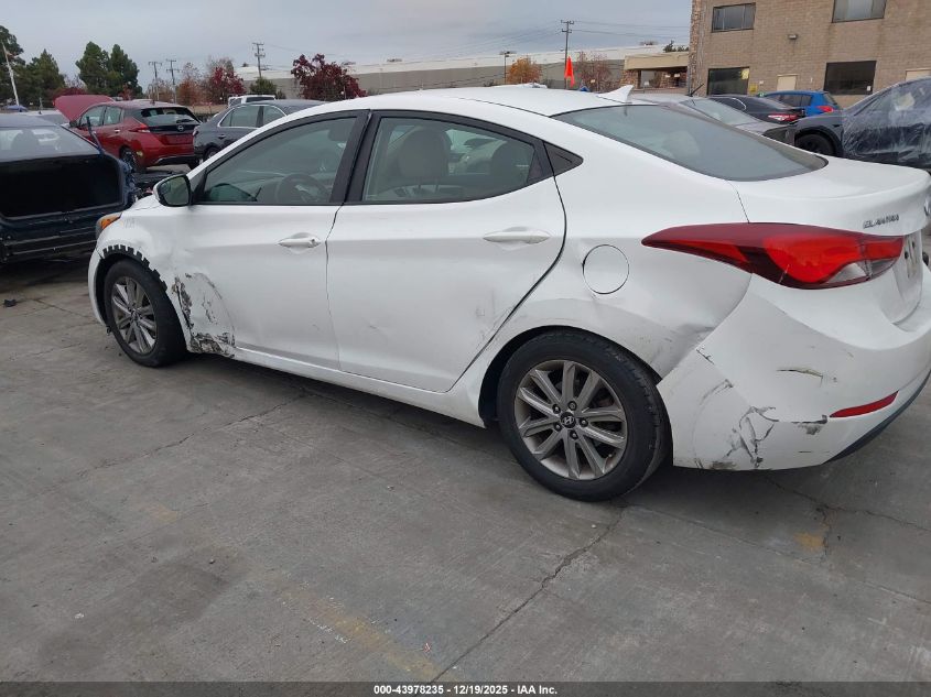 2014 Hyundai Elantra Se VIN: 5NPDH4AE5EH491798 Lot: 43978235