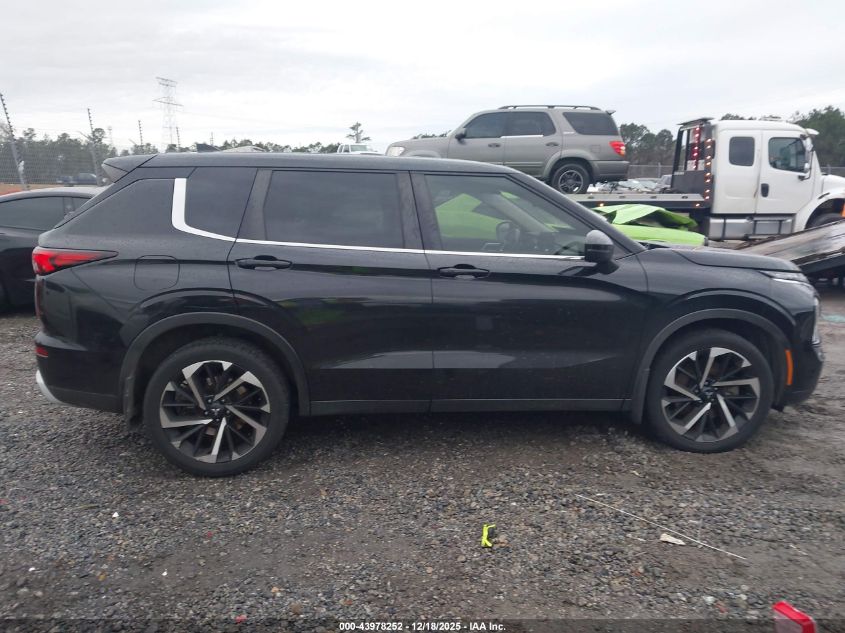 2022 Mitsubishi Outlander Black Edition S-Awc/Se 2.5 S-Awc/Se Launch Edition S-Awc VIN: JA4J4UA89NZ032074 Lot: 43978252