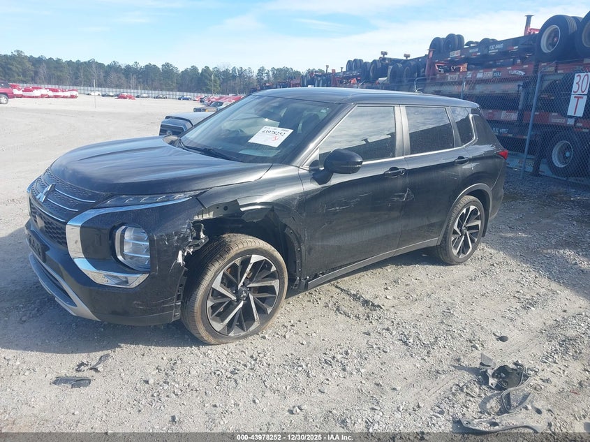 Vin: ja4j4ua89nz032074, lot: 44473948, mitsubishi outlander black edition s-awc/se 2.5 s-awc/se launch edition s-awc 20222