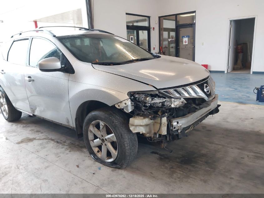 2009 Nissan Murano Sl VIN: JN8AZ18U99W007647 Lot: 43978262