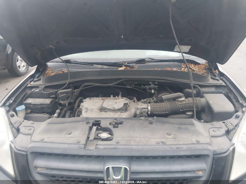 2005 Honda Pilot Ex-L VIN: 5FNYF18645B040428 Lot: 43978281