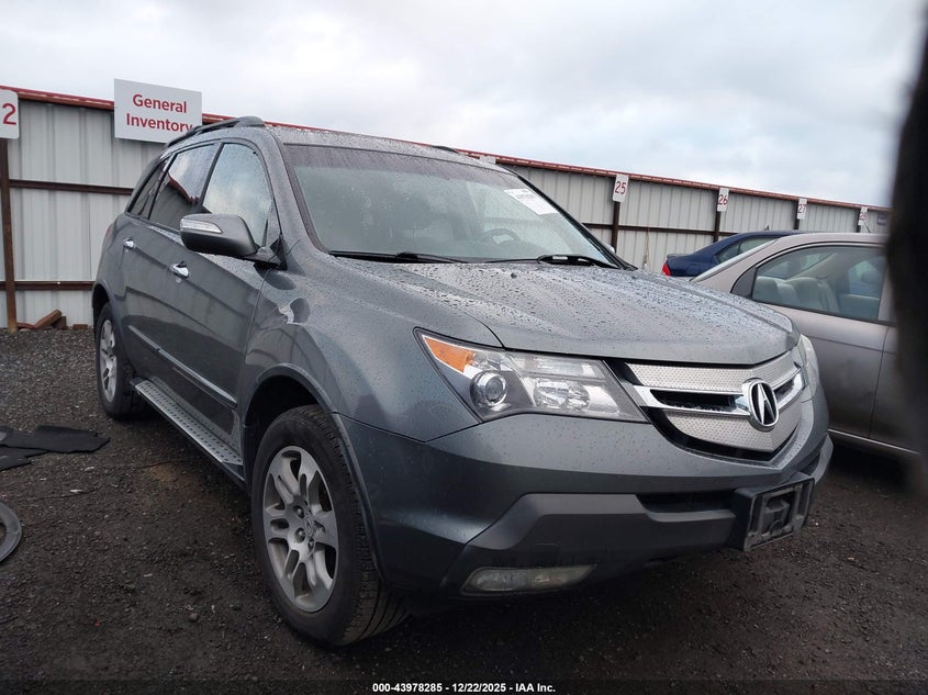 2HNYD286X9H503484 2009 Acura Mdx Technology Package auction photo 1