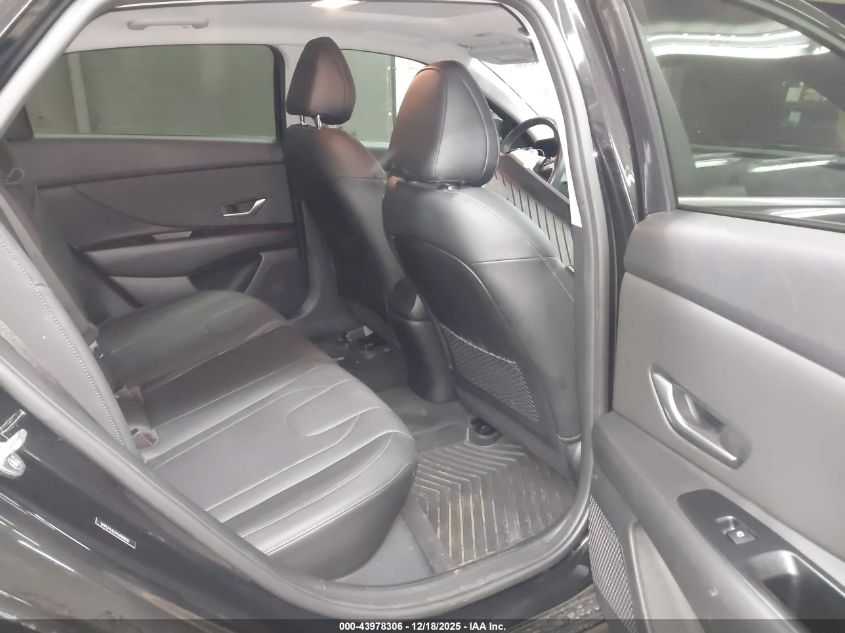 2021 Hyundai Elantra Limited VIN: 5NPLP4AG9MH018131 Lot: 43978306